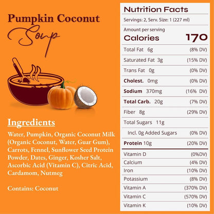 Pumpkin Coconut Soup